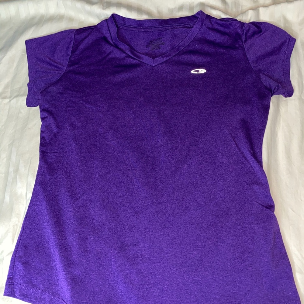 Champion V-neck sports T-shirt